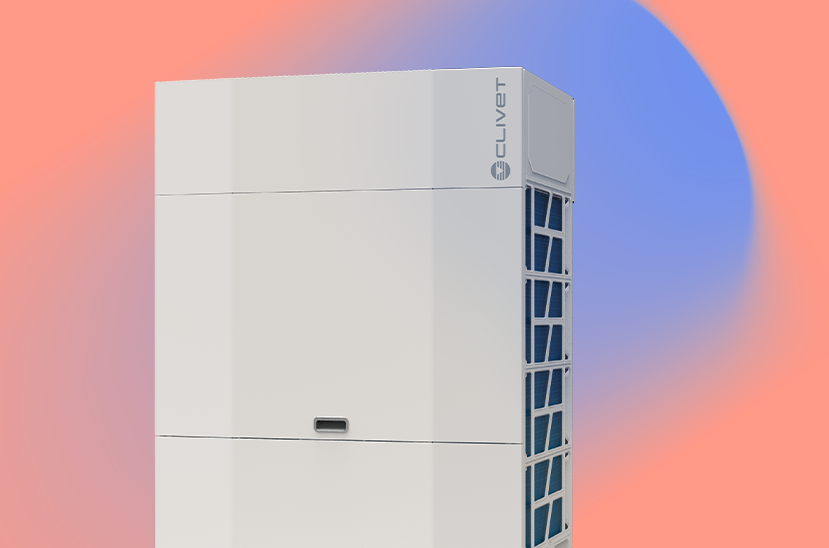 Thermal and cooling energy for air treatment with VRF