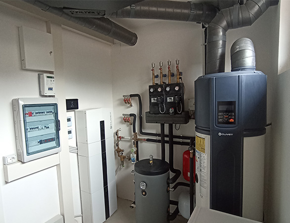 System Hydronic Clivet Smart Living 